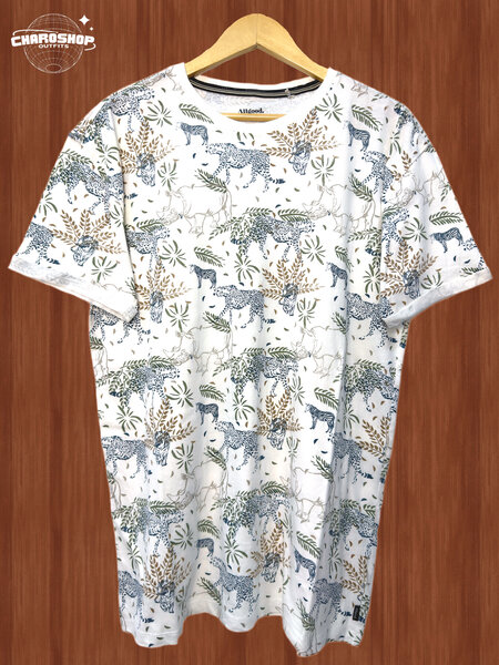 T-shirt imprimé léopard