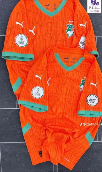 Maillots de football Côte d'Ivoire