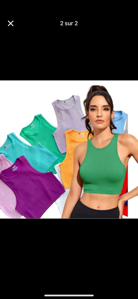 Top Femme sans Manches