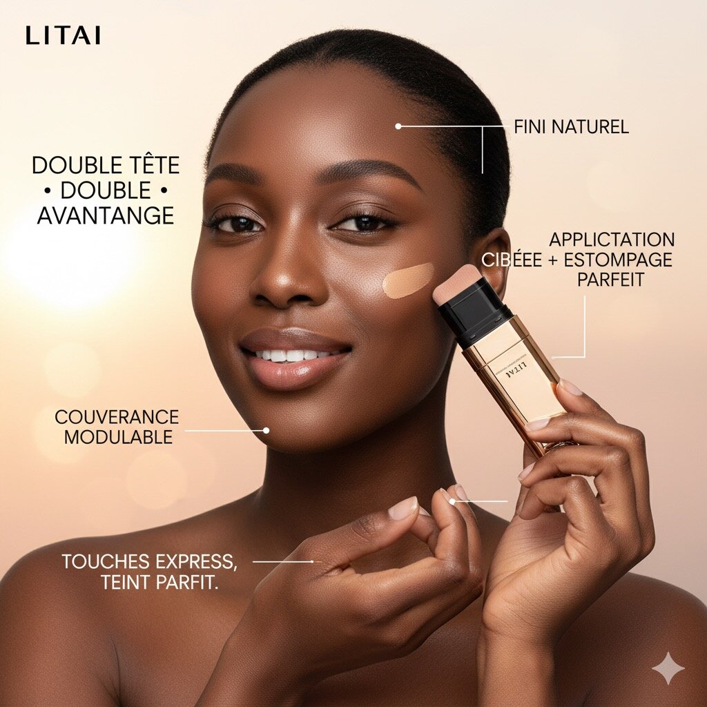 Pinceau Correcteur Double Tête