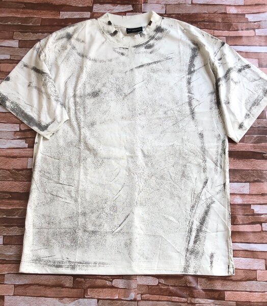 T-shirt unisexe motif marbre