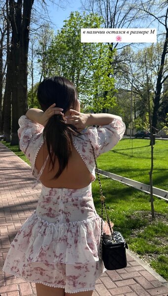 В наличии платье из льна