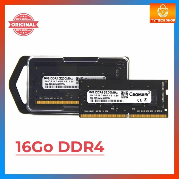 Barrette RAM 16GB DDR4 3200 Mhz Pc Portable