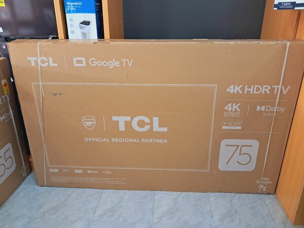 TCL 4K UHD SMART TV 75 INCHES