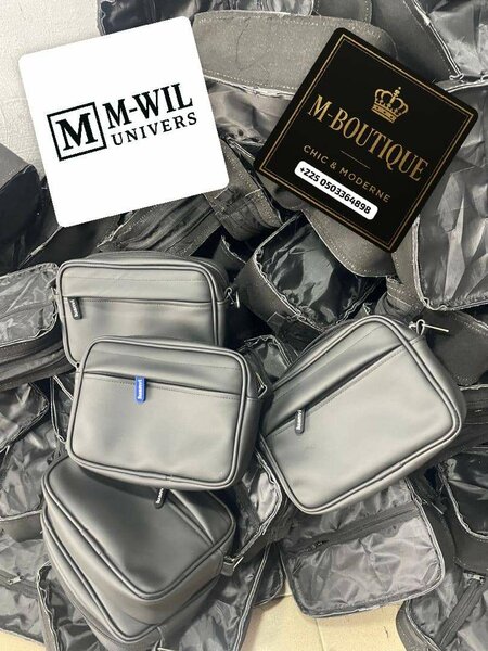 Sacoche en cuir élégante