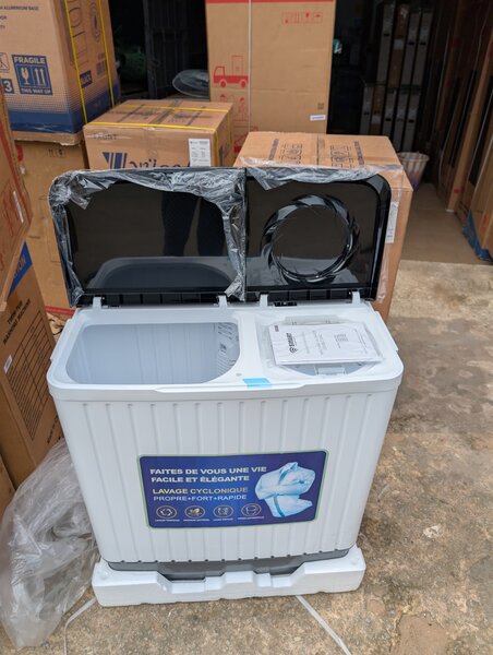 Lave-Linge à Double Cuve