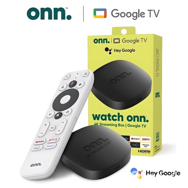 ONN BOX TV 4K - ANDROID TV