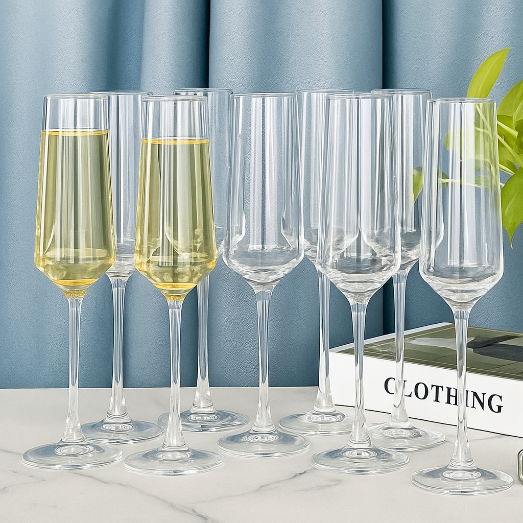 Flûtes à champagne élégantes