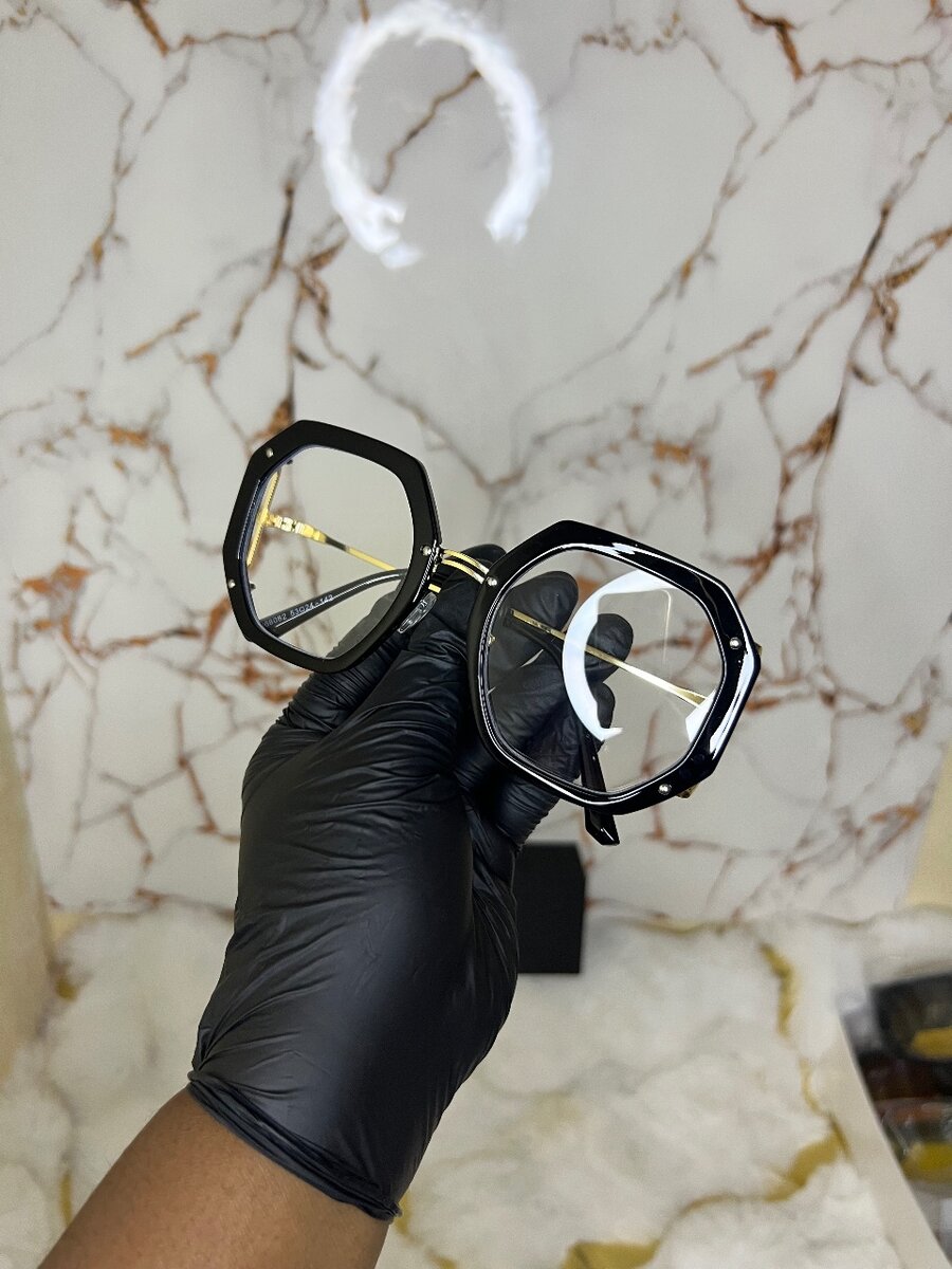 Lunettes Hexagonales Élégantes