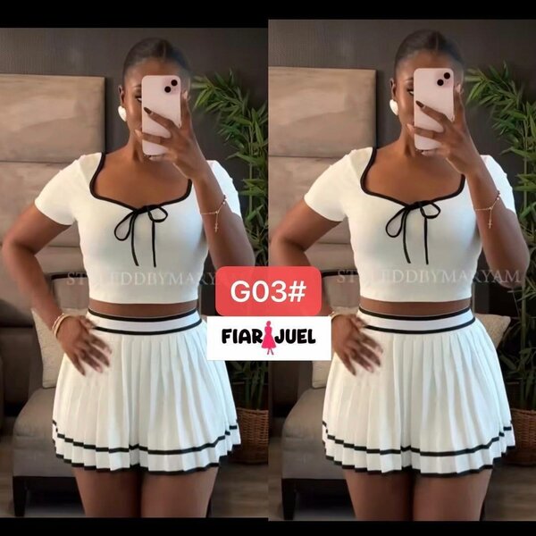 Ensemble Jupe Top Chic Femme