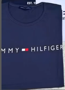 Женская футболка синего цвета