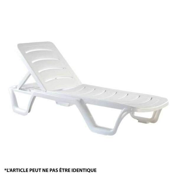 Transat de jardin réglable