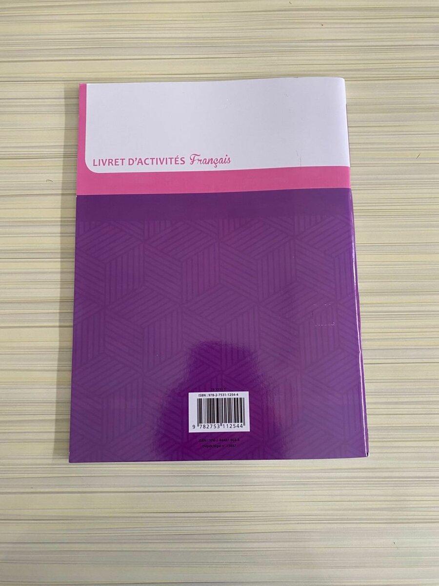 Livret d'activités français 6e