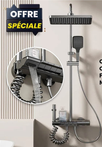 Colonne de Douche Graphite Deluxe