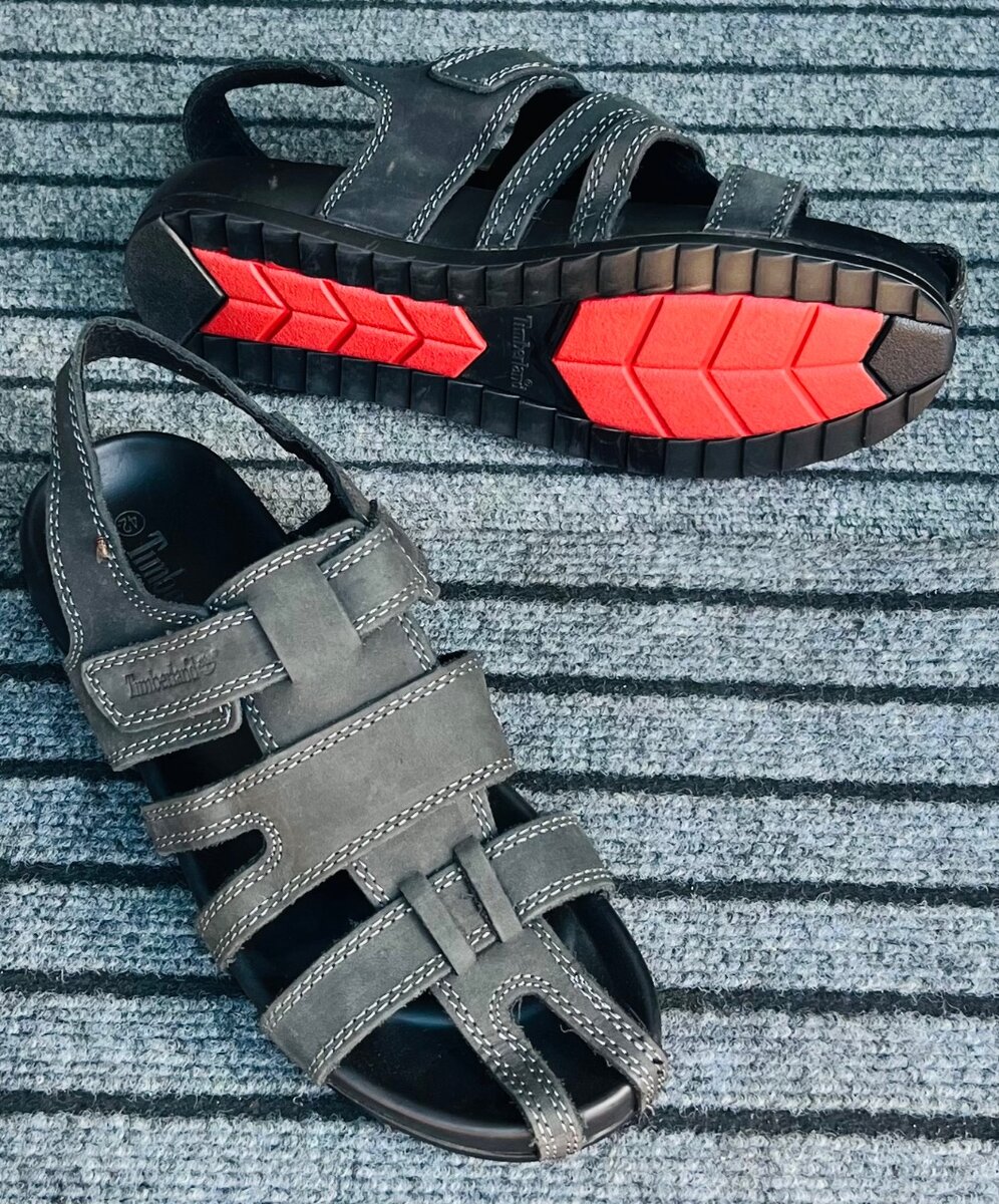 Sandale et Kito en cuir