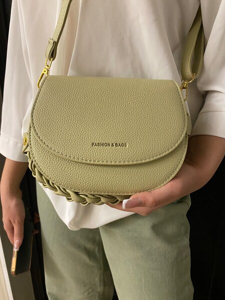 Нежная фисташковая сумочка