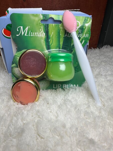 Baume à lèvres aloe vera ensemble