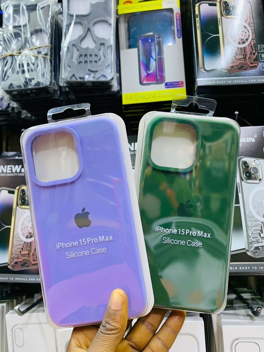 Silicone Case for iPhones.