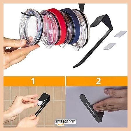 Porte-couvercle sous-étagère