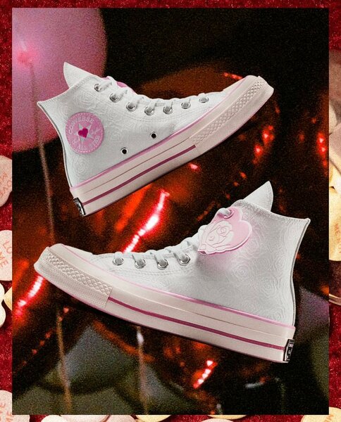 Convers Montante Rose Femme