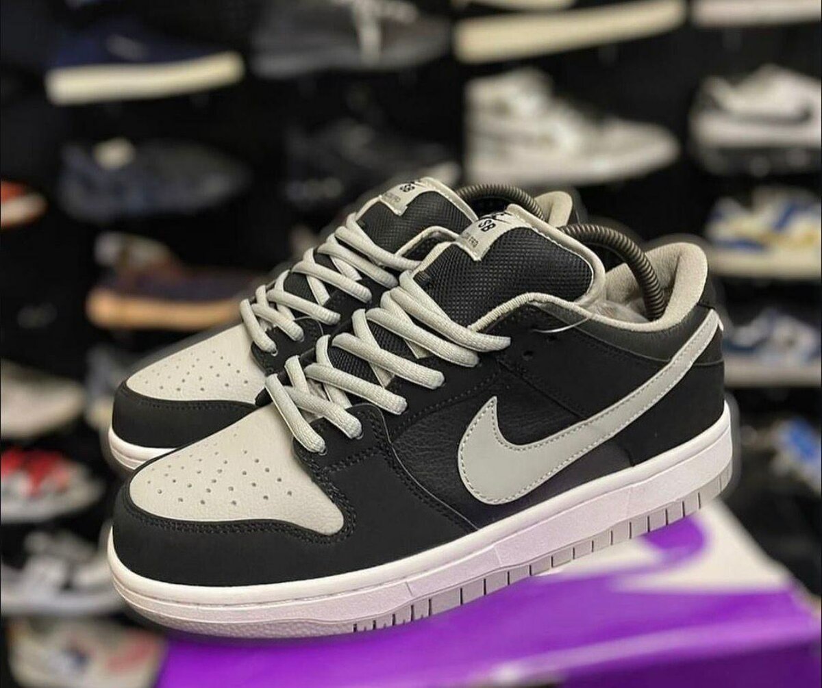 Baskets homme noir et gris élégantes