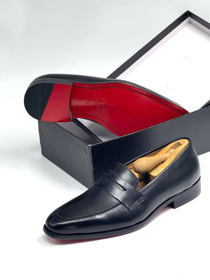 Solid Leather Executive Shoes