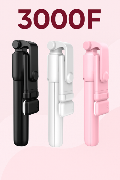 Trépied Selfie Stick Bluetooth