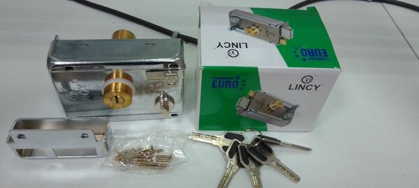 Serrure de sécurité en acier inox