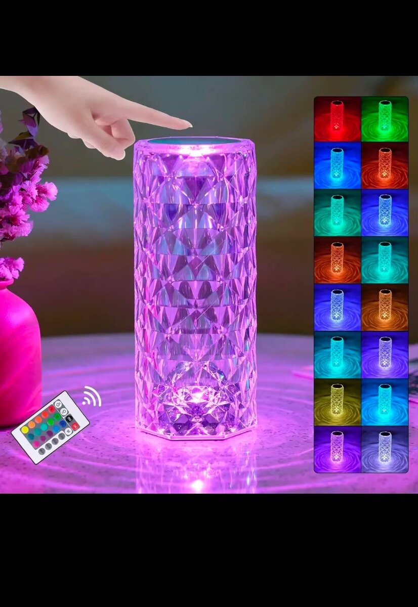 Crystal led lamps