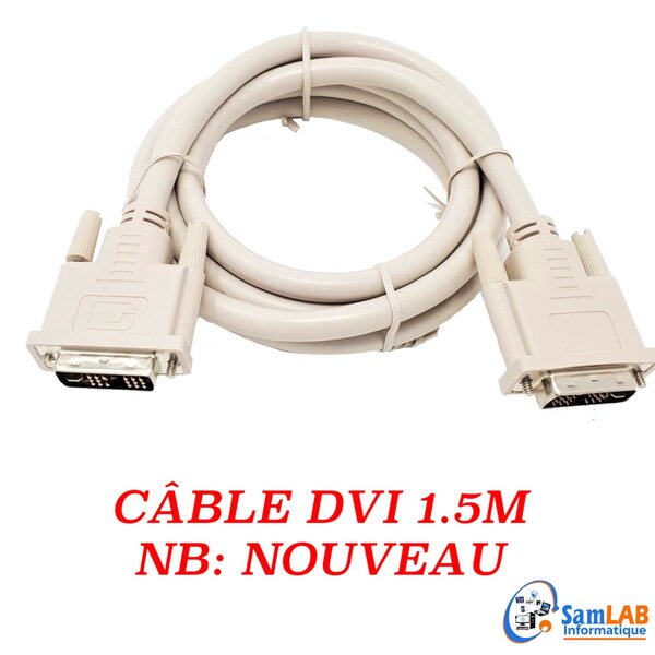 Câble DVI vers DVI