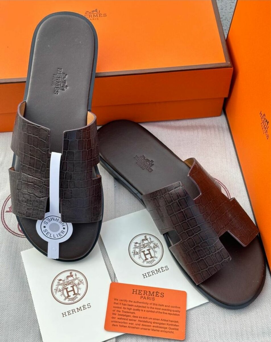 Hermes Fashion Slippers