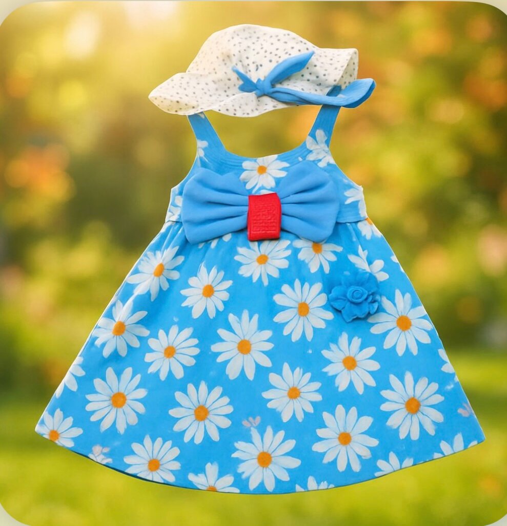 Robe Fleurs Bébé Été