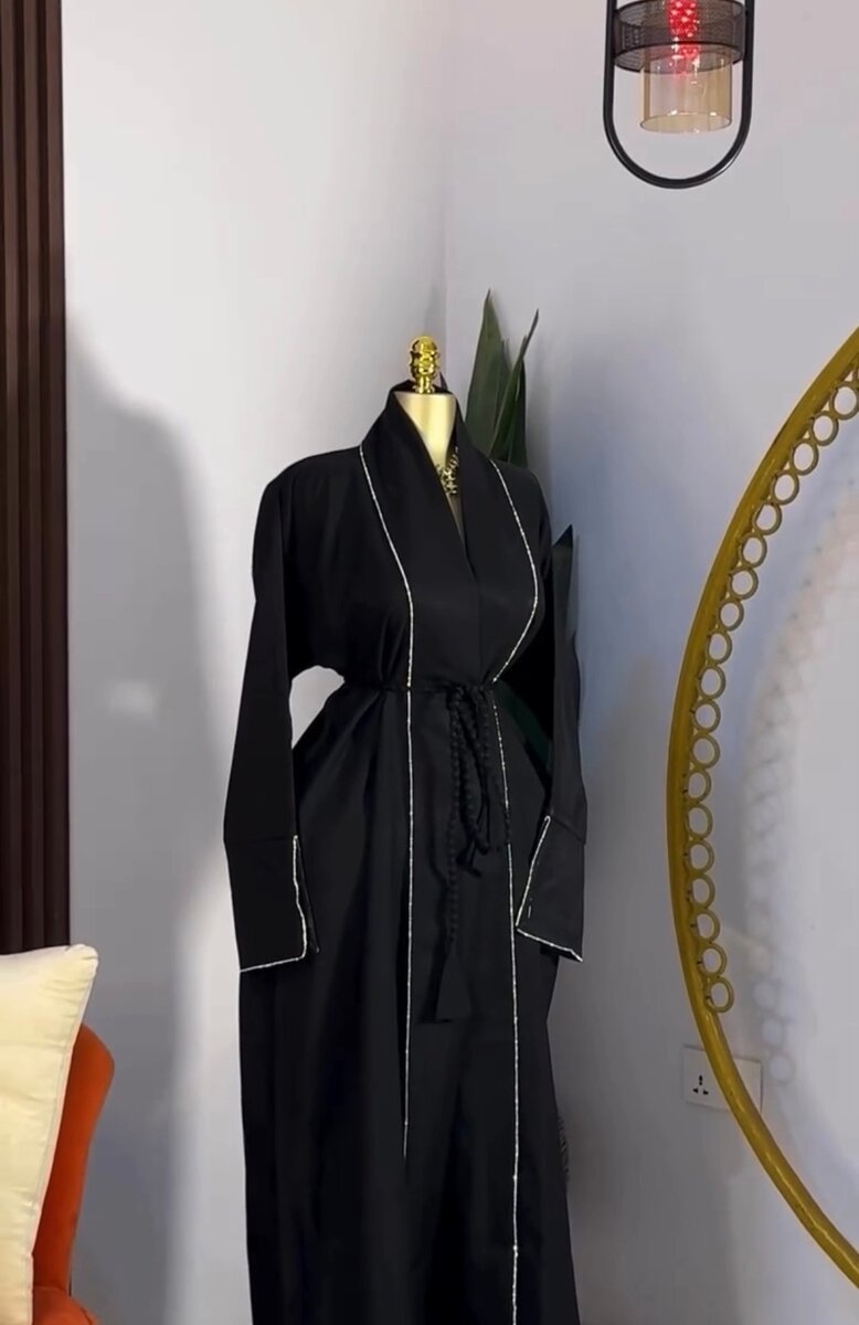 Elegant Black Abaya