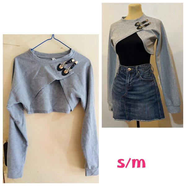 Salaula crop tops and tops