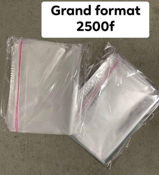 Sachet transparent Grd format