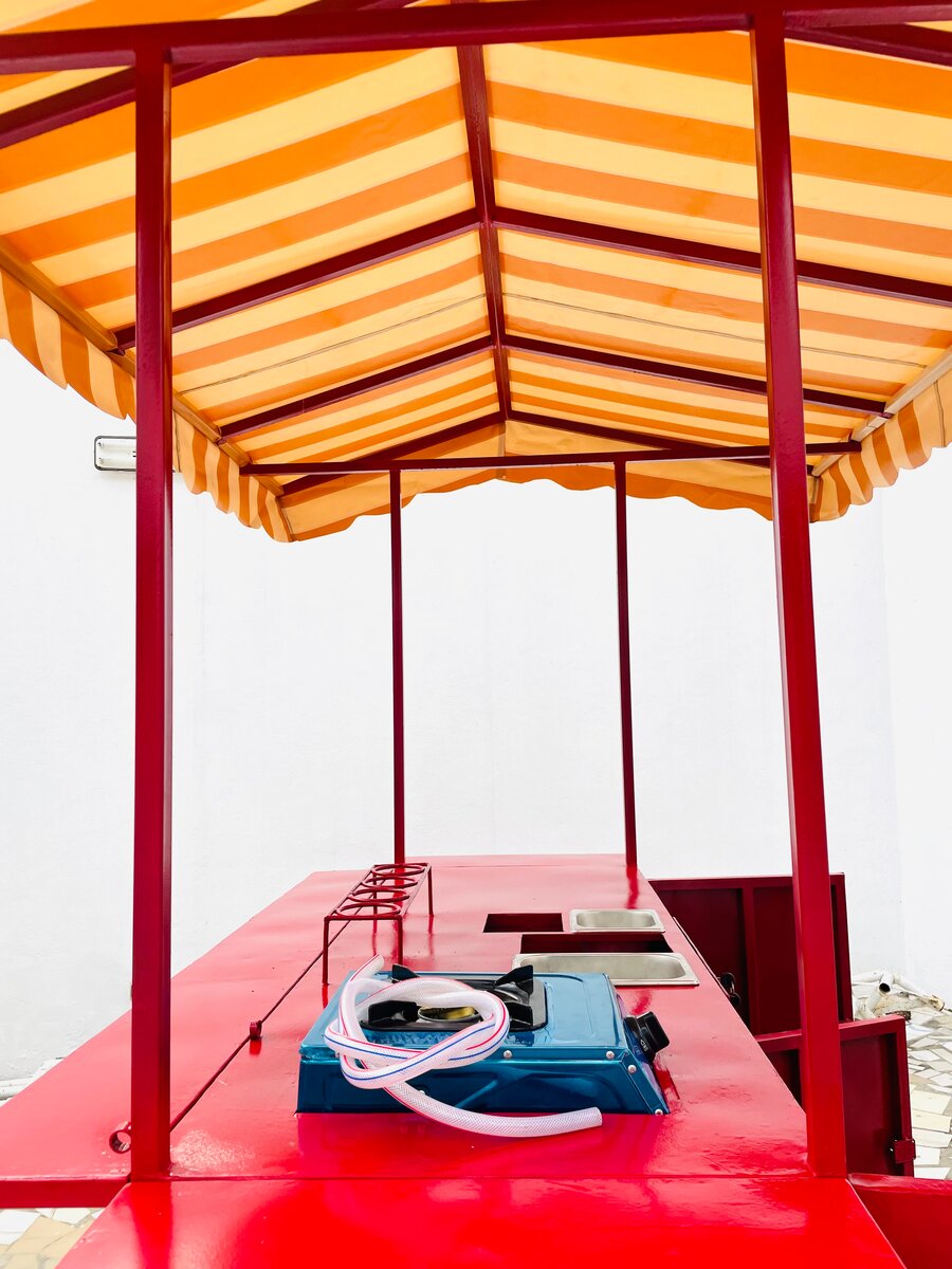 Chariot de nourriture Ambulant