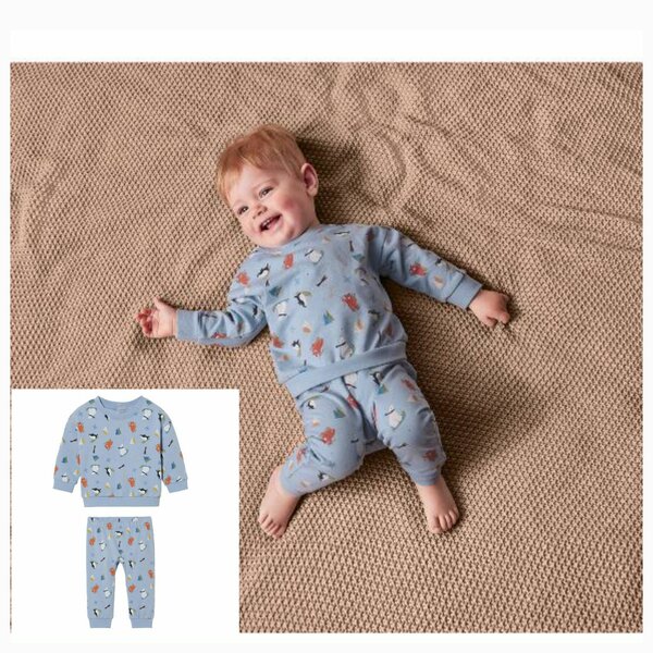 Pyjama Bébé Doux Motifs