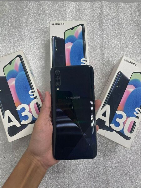 Galaxy A30s 64gb dual sim fresh in box 5000mAh capacity all