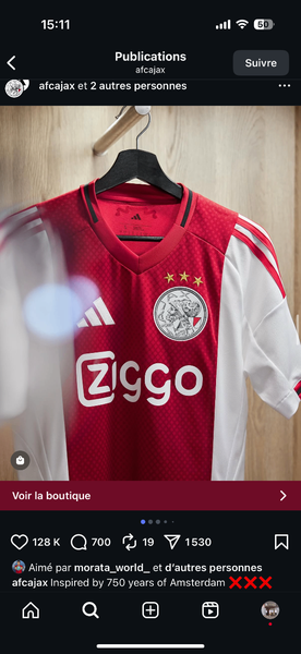 Maillot Ajax