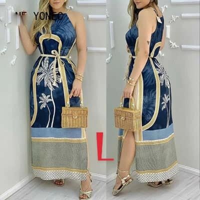 Robe longue pour femme