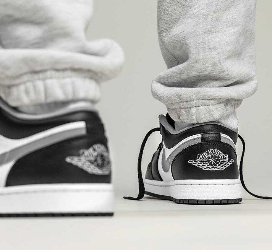 Baskets Air Jordan Noir Blanc