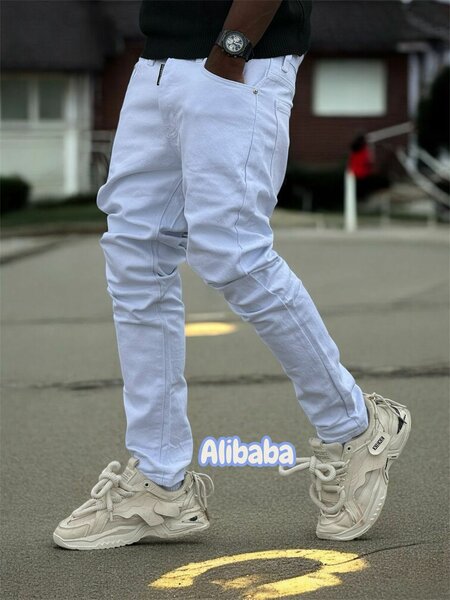 Pantalon Jogger Blanc