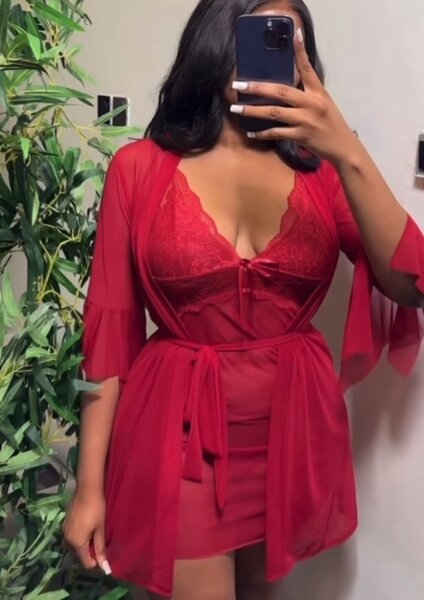 Wine mesh lace sexy lingerie