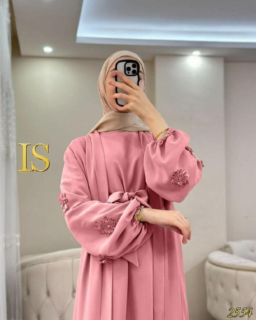 Voile Hijab Perlé Rouge