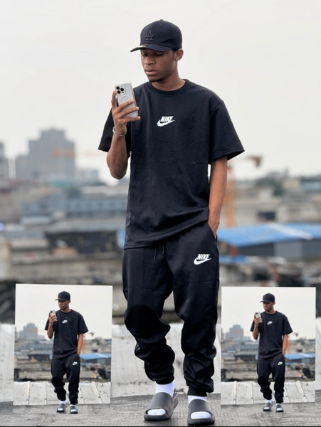 T-shirt et pantalon confortables