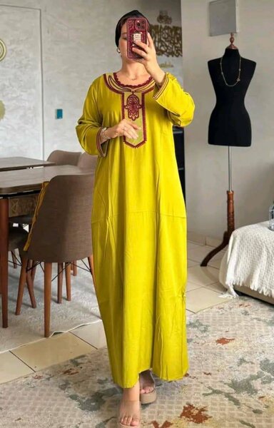 Robe Caftan Élégante Femme