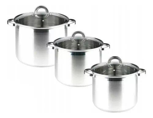 3 set Stainless Steel cookware