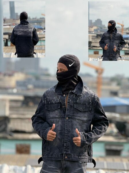 Veste en jean tendance homme