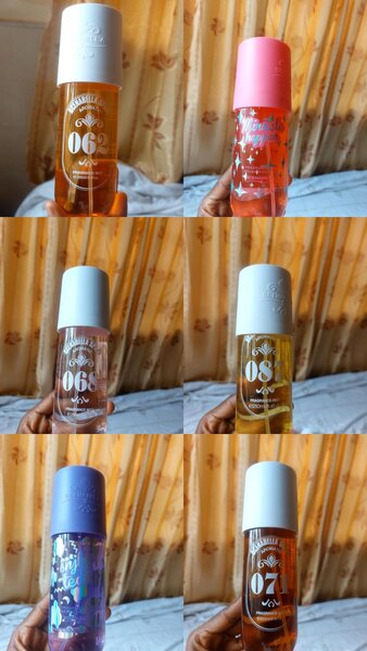 Lattafa and Scenebella Aromatic body splashes