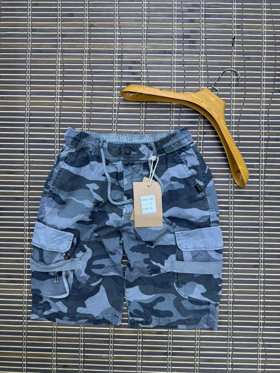 Shorts Cargo Camouflage Homme
